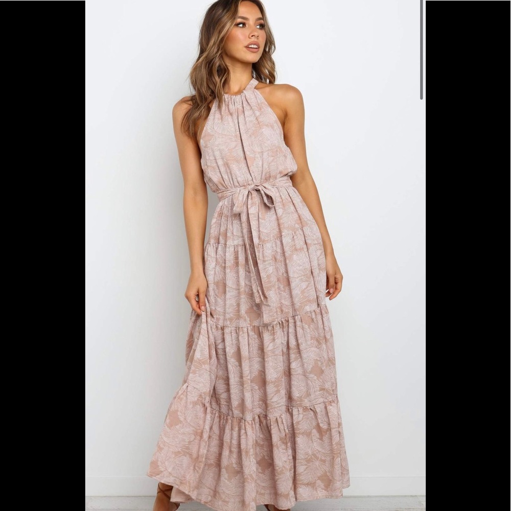 NWT Dreamer Blush Maxi Dress